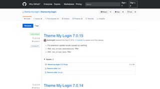 
                            7. Releases · theme-my-login/theme-my-login - GitHub