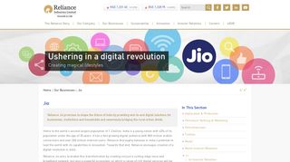 
                            3. Reliance Jio – 4G Internet | Telecom India | Spectrum | Broadband ...