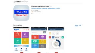 
                            5. Reliance MutualFund on the App Store - iTunes - Apple