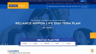 
                            2. Reliance Nippon Life Insurance: Life Insurance | Term Insurance | Life ...