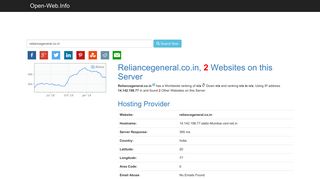 
                            9. Reliancegeneral.co.in is Online Now - Open-Web.Info