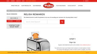 
                            5. Relish Rewards - Pallas Foods