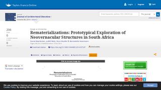 
                            9. Rematerializations: Prototypical Exploration of Neovernacular ...