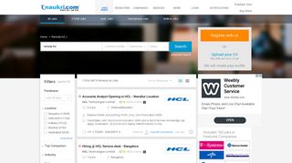 
                            11. Remedy Hcl Jobs, 62512 Remedy Hcl Openings - Naukri.com