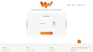 
                            12. Remind my login - Logo LeasePlan Online