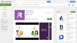 
                            3. Remitano - Apl di Google Play