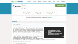
                            6. Remitly Money Transfer - CompareRemit