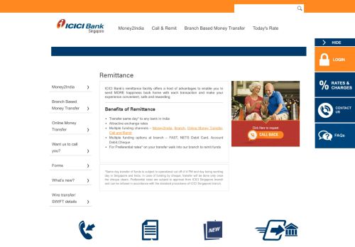 
                            13. Remittance - ICICI Bank Singapore