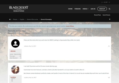 
                            1. Remote access app | Black Desert Online