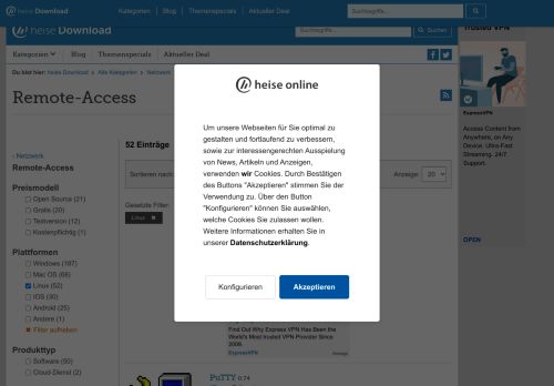 
                            9. Remote-Access für Linux | heise Download