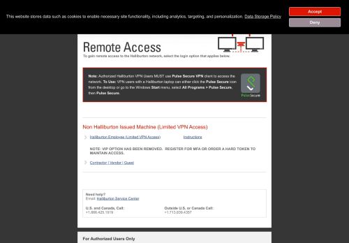 
                            6. Remote Access | Halliburton - Halliburton