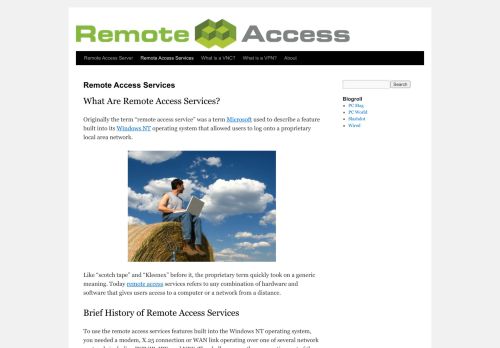 
                            5. Remote Access Services