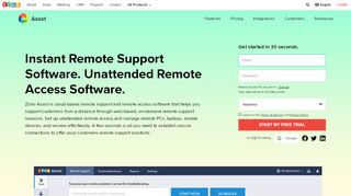 
                            1. Remote Access Software | Free Remote Support Software – Zoho Assist