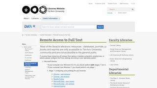 
                            13. Remote Access to Full Text | Libraries of Tel Aviv University  ...