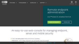 
                            9. Remote Administrator for business endpoints | ESET