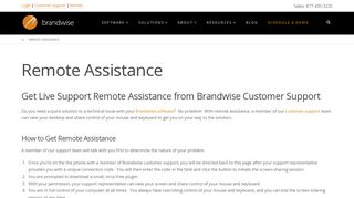 
                            7. REMOTE ASSISTANCE - Brandwise