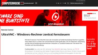 
                            8. Remote Control: UltraVNC - Windows-Rechner zentral fernsteuern ...