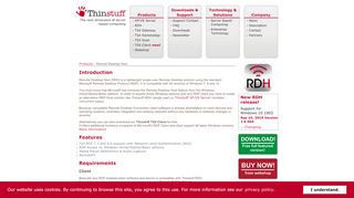 
                            5. Remote Desktop Host - Thinstuff