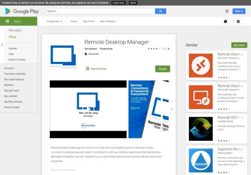 
                            6. Remote Desktop Manager - Apps on Google Play