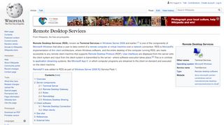 
                            7. Remote Desktop Services - Wikipedia