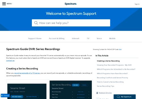 
                            13. Remote DVR Manager | Spectrum