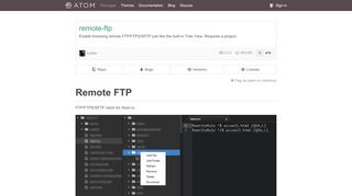 
                            1. remote-ftp - Atom