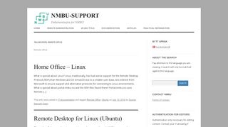 
                            10. Remote Office | NMBU-SUPPORT