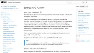 
                            6. Remote PC Access - Citrix Product Documentation