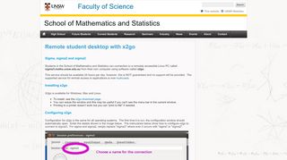 
                            12. Remote student desktop with x2go | School of Mathematics and Statistics