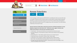 
                            7. Remote Ticket Entry - MISS DIG System, Inc.