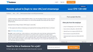 
                            8. Remote upload to [login to view URL] and streamango | ...