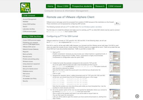 
                            11. Remote use of VMware vSphere Client