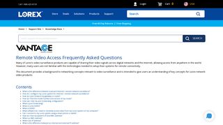 
                            10. Remote Video Access Frequently Asked Questions | Lorex