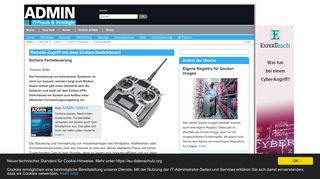 
                            11. Remote-Zugriff mit dem Endian-Switchboard » ADMIN-Magazin