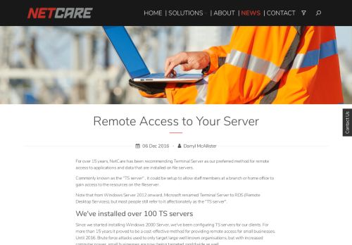 
                            5. RemoteApp is better than RDS for remote access | Netcare