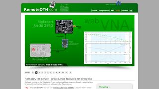 
                            3. RemoteQTH server - Raspberry Pi - RemoteQTH.com