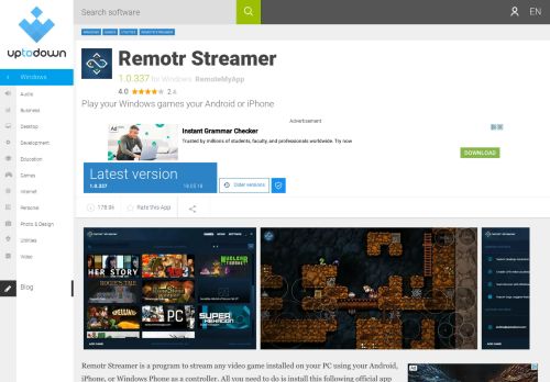 
                            2. Remotr Streamer 1.0.337 - Download