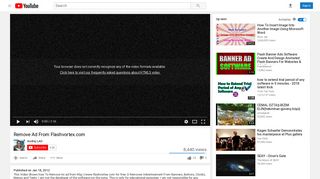 
                            2. Remove Ad From Flashvortex.com - YouTube