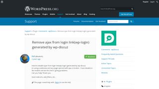 
                            6. Remove ajax from login link(wp-login) generated by wp-discuz ...