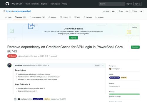 
                            11. Remove dependency on CredManCache for SPN login in ...