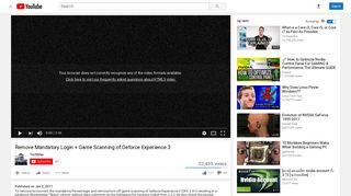 
                            7. Remove Mandatory Login + Game Scanning of Geforce Experience 3 ...