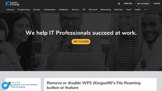 
                            11. Remove or disable WPS (Kingsoft0's File Roaming button or feature