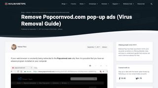 
                            7. Remove Popcornvod.com pop-up ads (Virus Removal Guide)
