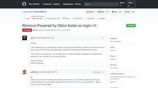 
                            3. Remove Powered by Odoo footer on login · Issue #2 · it-projects-llc ...