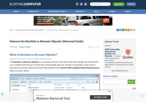
                            13. Remove the Rambler.ru Browser Hijacker (Removal Guide)