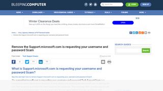 
                            2. Remove the Support.microsoft.com is requesting your username and ...