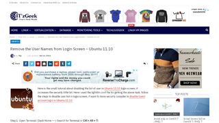 
                            9. Remove the User Names from Login Screen - Ubuntu 11.10 - ITzGeek