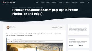 
                            5. Remove Vda.gtarcade.com pop-ups (Chrome, Firefox, IE and Edge)