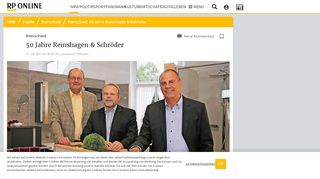 
                            4. Remscheid: 50 Jahre Reinshagen & Schröder - RP-Online