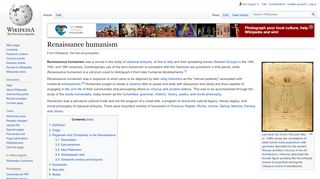 
                            12. Renaissance humanism - Wikipedia